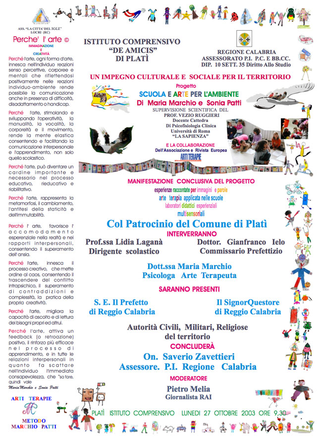 SCUOLA E ARTE PER L'AMBIENTE